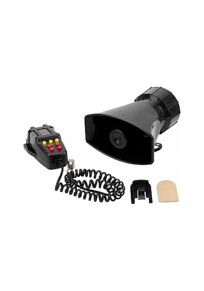 Aps - 12v 5 Sesli Megafonlu Siren
