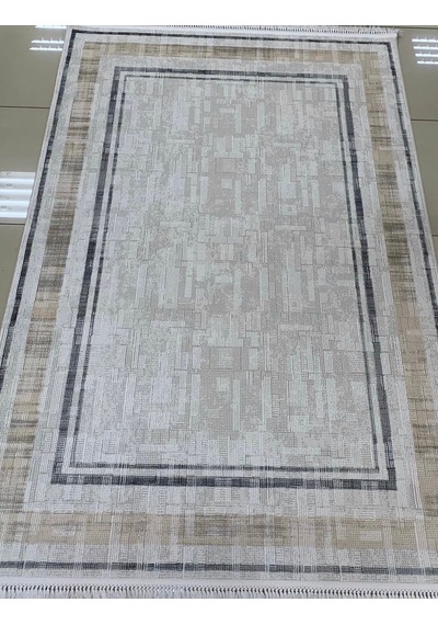 Merinos Halı Elegance Serisi 90823-070 Salon Oturma Odası Halısı Açık Kahverengi - Bej - Gri