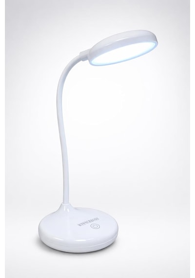 360 Derece Döner Led Masa Lambası, Ayarlanabilir Parlaklık, Dokunmatik Kontrol, Usb Şarj, Göz Koruma Özelliği İle Genel