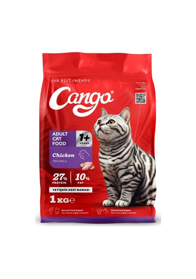 Cango Yetişkin Kedi Maması Tavuk Etli 1 Kg