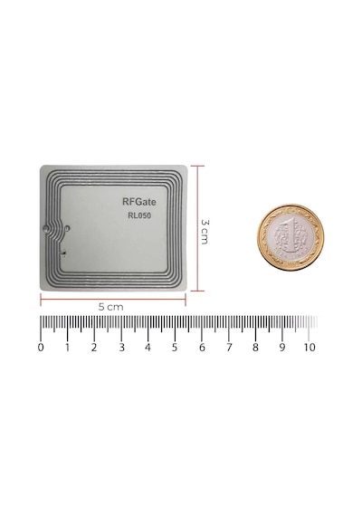 Rfgate Rl050 Nfc / Hf 13.56 Mhz Yazılabilir Nfc Etiket - 10'lu Paket