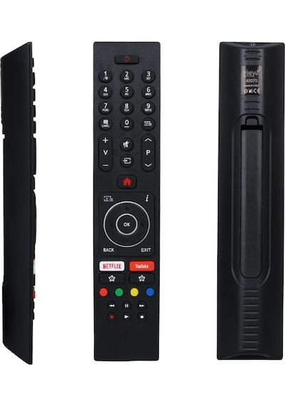 Hey Vestel Uyumlu 4k Smart 55ud8450 Lcd Led Tv Kumanda Rc43135 Black Nobrand V2