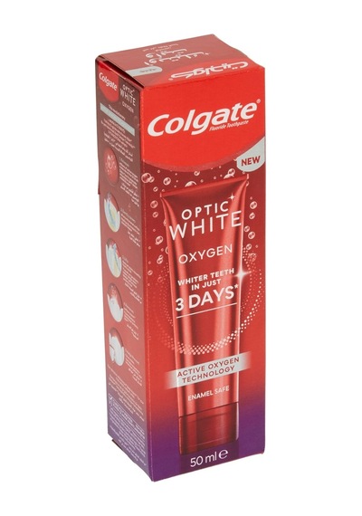 Colgate Optic White Oxygn 50 Ml Beyazlatıcı Diş Macunu 2'li Ekonomik Paket - 2 Adet Tarı