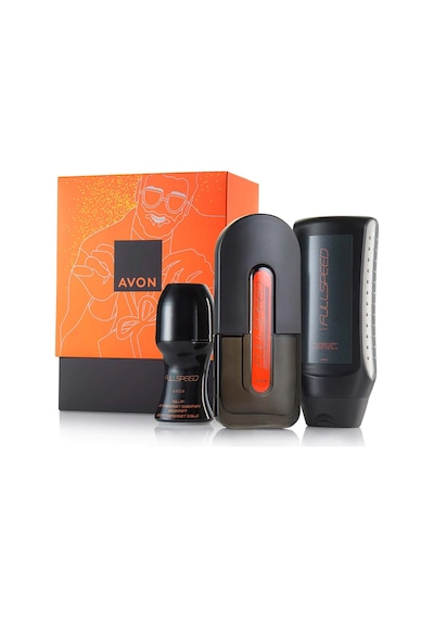 Avon Full Speed Erkek Parfüm Saç Vücut Yıkama Jeli ve Roll-on Set Avon Full Speed Erkek Parfüm Saç Vücut Yıkama Jeli ve Roll-on Set