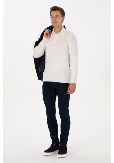 U.S. Polo Assn. Erkek Koyu Mavi Slim Fit Jean Pantolon 50310305-DN0030