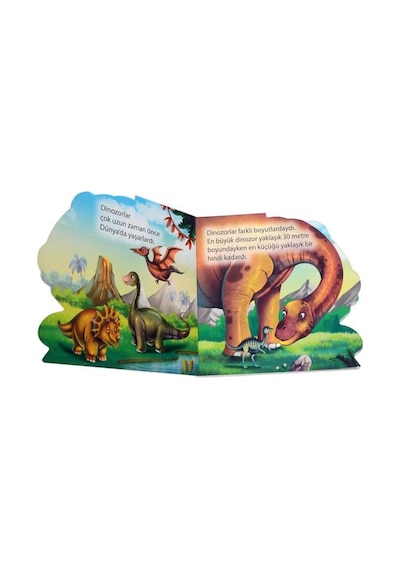 2 Yaş Ben Kimim? Dinozor (Parıltı Yayınları)