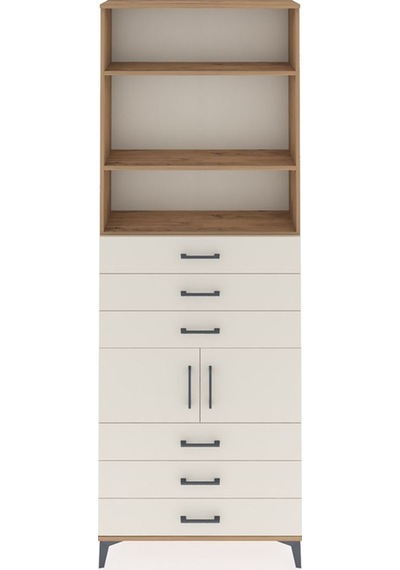 Arges Dolap 4 Raflı 6 Çekmeceli 2 Kapaklı 88x30x243 Çam-aytaşı Çam Arges Dolap 4 Raflı 6 Çekmeceli 2 Kapaklı 88x30x243 Çam-aytaşı Çam