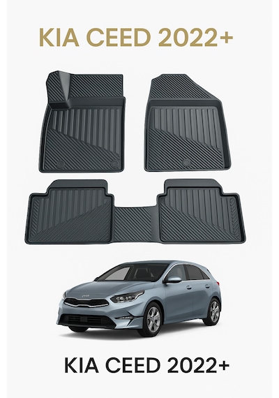 Kia Ceed 2022+uyumlu 3d Oto Paspas Premium