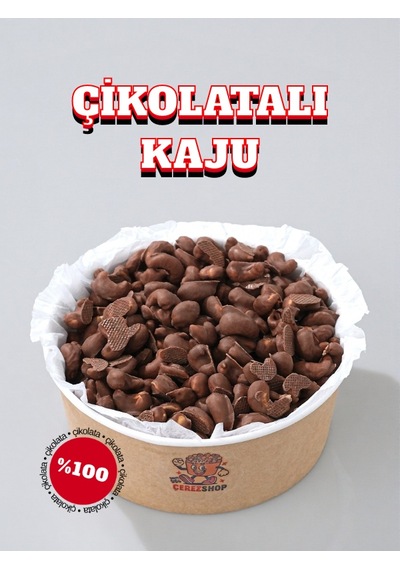 Çikolatalı Kaju 500 Gr - Sütlü Çikolata Kaplı Kaju Fıstığı - Çikolatalı Kuruyemiş - Atıştırmalık
