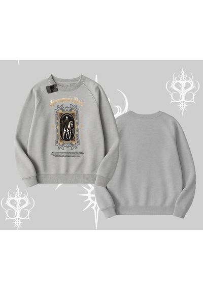 Startmore Biskilet Sweatshirt Horseman S Skull Dark Relic Street Legacy Gri