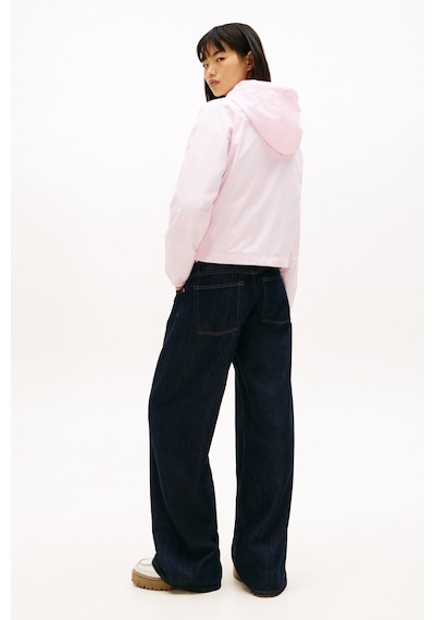 Tommy Hilfiger Essential Su Geçirmez Pembe Rüzgarlık-16101