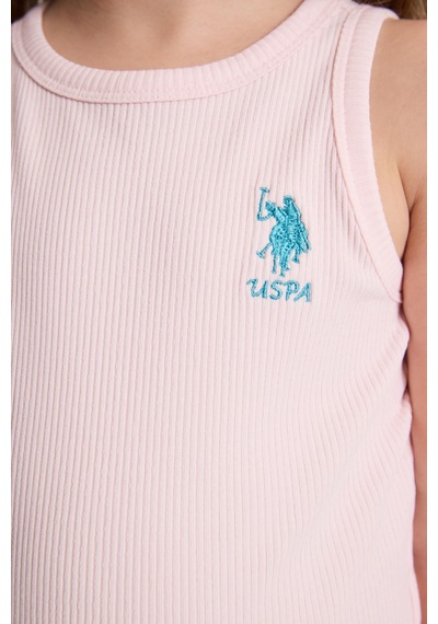 U.S. Polo Assn. U.s. Polo Assn. Kız Çocuk Açık Pembe Tişört Basic 50325671-vr078 Acık Pembe