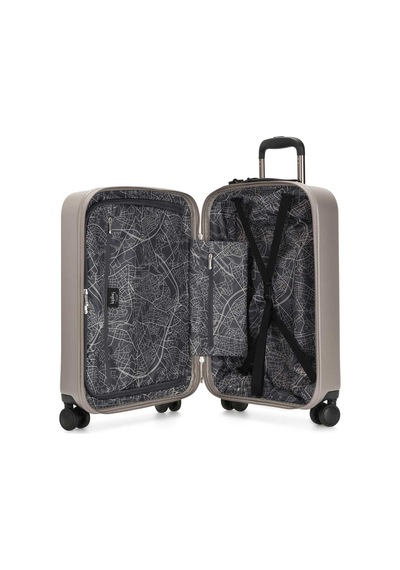 Metallic Gun Unisex Kipling Curiosity S Basic Plus Kabin Boy Valiz Kı4217 Gümüş