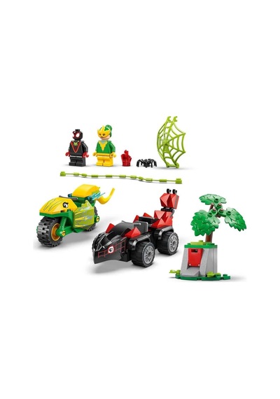 Mey İthalat Spidey Ve İnanılmaz Arkadaşları Spin Ve Electro Dinozor Aracı Takibi 11198