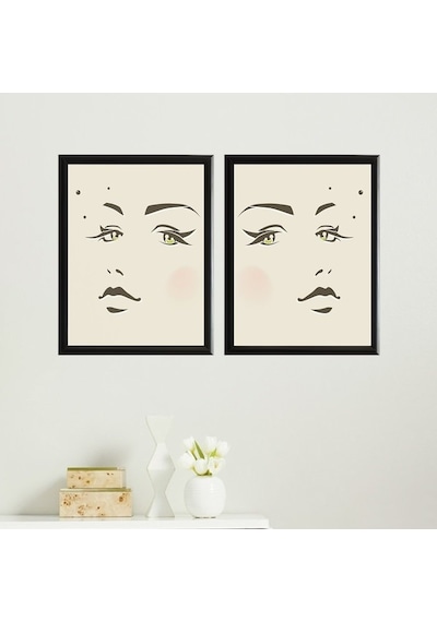 İkili Takım Çerçeveli Poster Tablo T1325