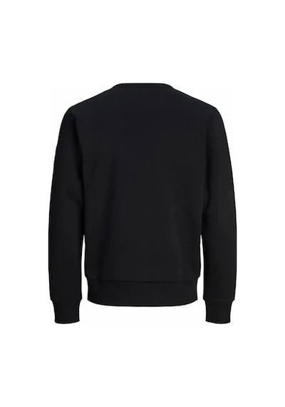 Jack & Jones Jjcleveland Pamuklu Bisiklet Yaka Sweat Erkek Sweat 12298440 Siyah