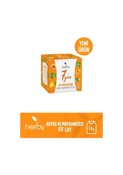 7 Gün Fit Program - Kayısı Ve Maydanozlu Fit Çay 4'lü