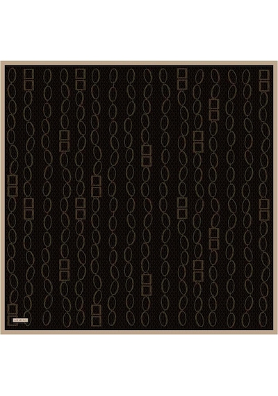 Armine İpek Eşarp Nostalji - 8925-49 Siyah Vizon Twill Siyah Vizon