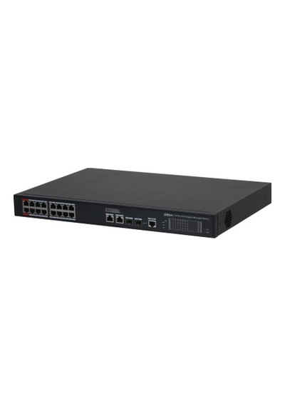 Dahua S4220-16gt-240 16 Port 16xge-2xge-2xge/sfp Yönetilebilir 240w Poe Switch