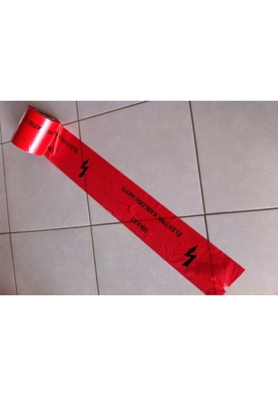 Elektrik İkaz Bandı 15Cm x 250Mt