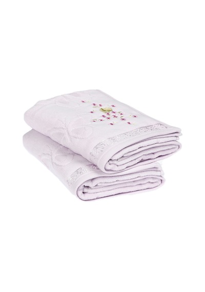 Özdilek Jasmin 2li Nak. Havlu Kdf 50x90 Lila Et