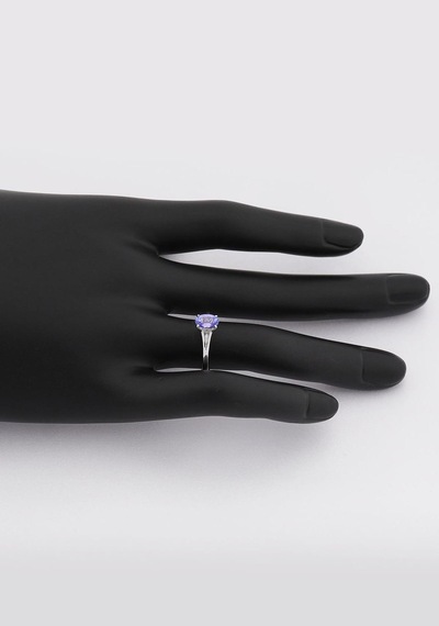 Oval Tanzanite Tektaş Yüzük