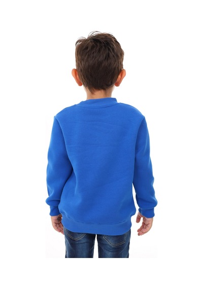 Toontoy Kids Toontoy Erkek Çocuk Nakışlı Sweatshirt Saks
