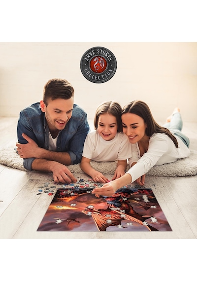 Prime 3d - Fire Dragon 500 Parça Yetişkin Puzzle 10090