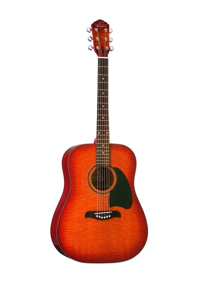 Oscar Schmidt Og2f/ys-a Dreadnought Akustik Gitar