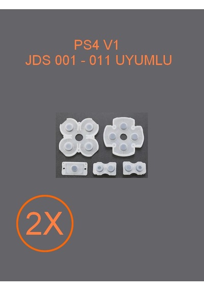 Ps4 V1 Jds 001 011 Kollar İle Uyumlu İç Lastik Takımı 2 Adet