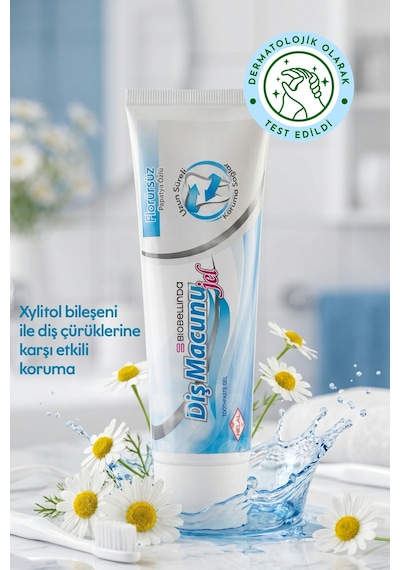 Doğal Florürsüz Papatya Özlü Diş Macunu 125 Gr