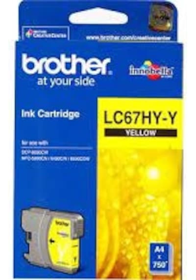 Brother Lc67hy - Y Sarı Kartuş