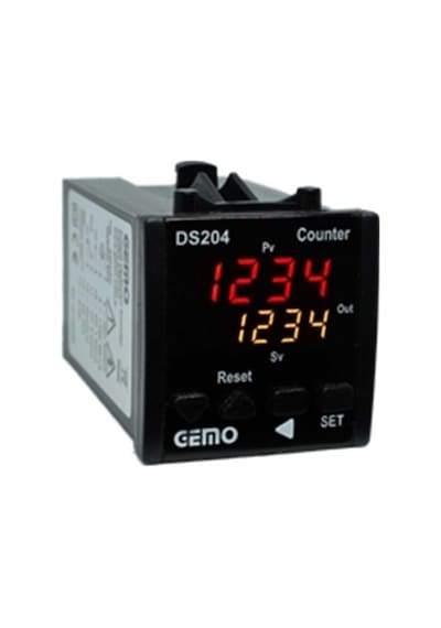 Gemo DS204-230VAC 4 Haneli Sayıcı