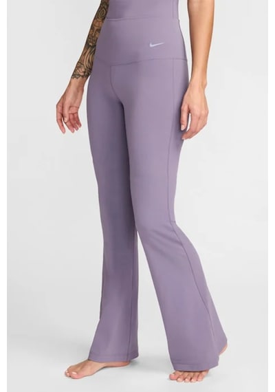 Nike Zenvy Dri-fit Womens Training Pants.soft Kumaş Geniş Paça Kadın Antreman Eşofman Altı Mor