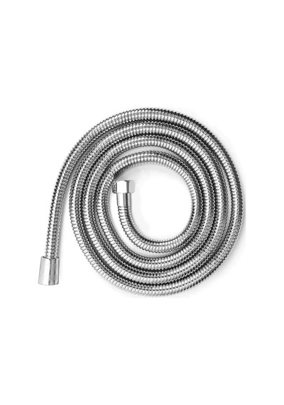 Yüksek Kaliteli Kırılmaz Paslanmaz Spiral Duş Hortumu 150 Cm Gri Krom Diğer