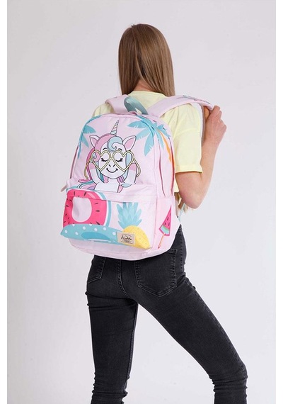 Kaukko İlkokul Sırt Çantası Büyük Boy Sweet Unicorn 1398