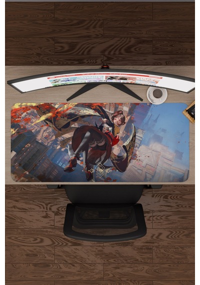 Chiori Genshin Impact Anime Gacha V5 - 90x40 Xxl Gaming Mouse Pad Fare Altlığı