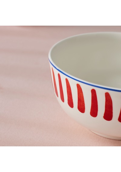 Karaca Deep Noodle Kase 14 Cm Kırmızı