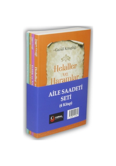İmam Gazali - Aile Saadeti Seti 4 Kitap Set / İmam Gazali