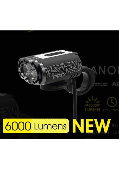 Moon Far Canopus Pro 6000 Lümen Usb Şarjlı Siyah
