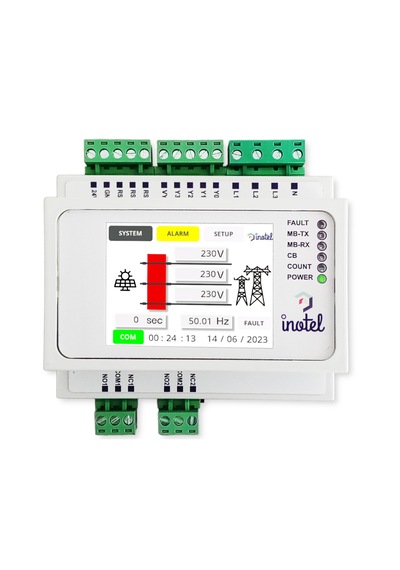 İnotel Gmr100 Şebeke İzleme Rölesi G98 G99 Rs485 Modbus