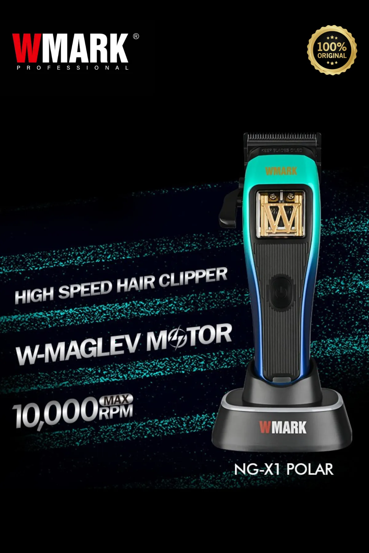 Wmark Ng-x1 Polar Şarjlı Saç Kesme Makinesi Vector Motor 3 - 4 Saat