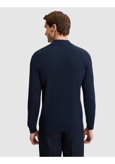 Pierre Cardin Lacivert Melanj Slim Fit Basic Kazak 50331459-vr120