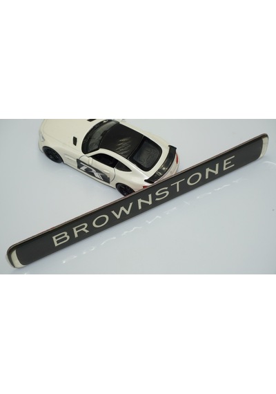 Dk Tuning Brownstone Siyah Bagaj Logo Land Rover İle Uyumlu