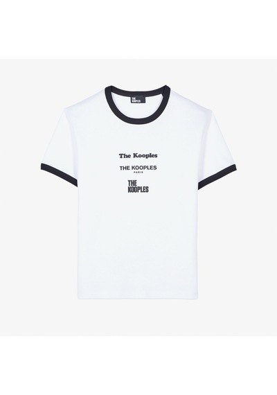 The Kooples Kadın Beyaz T-shırt