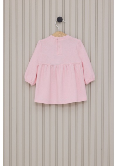 U.S. Polo Assn Kız Bebek Pembe Elbise A.pembe