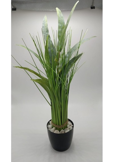 Gerçekçi Yapay Çiçek 45cm Saksılı Model-3 Çok Renkli