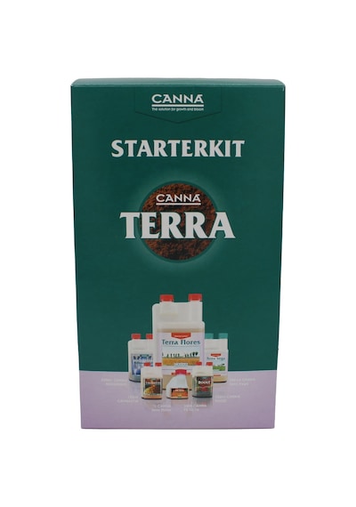 Canna Terra Starter Kit Tam Takım Bitki Besin Seti 1 L
