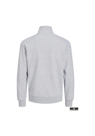 Jack & Jones Jjebradley Sweat Half Zıp L. Grey 12250747 Gri