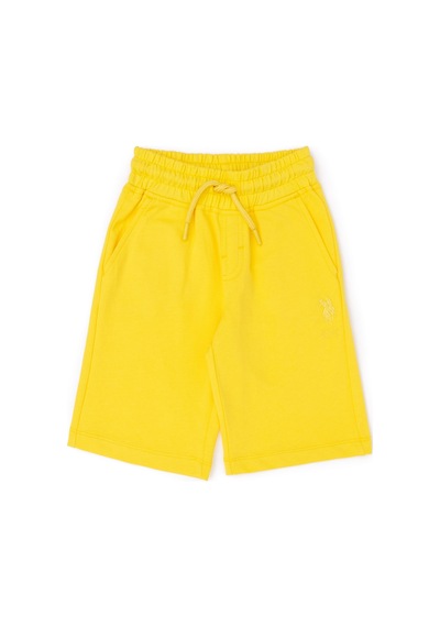 U.S. Polo Assn. Erkek Çocuk Sarı Örme Şort 50279633-VR044